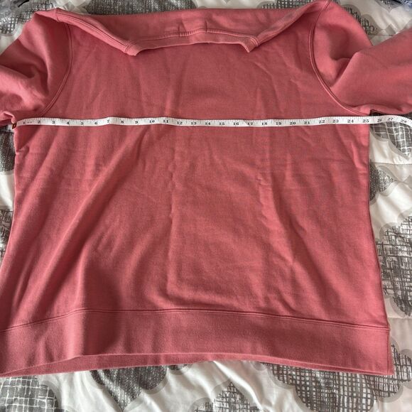 Vineyard Vines Fashion Knits Core Blank Mens Sweatshirt Crew Neck Salmon X-Large - Picture 6 of 8